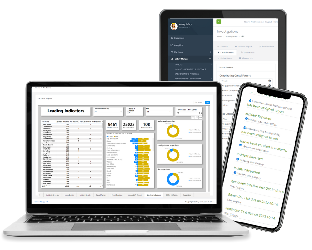 Safety Evolution vs SiteDocs